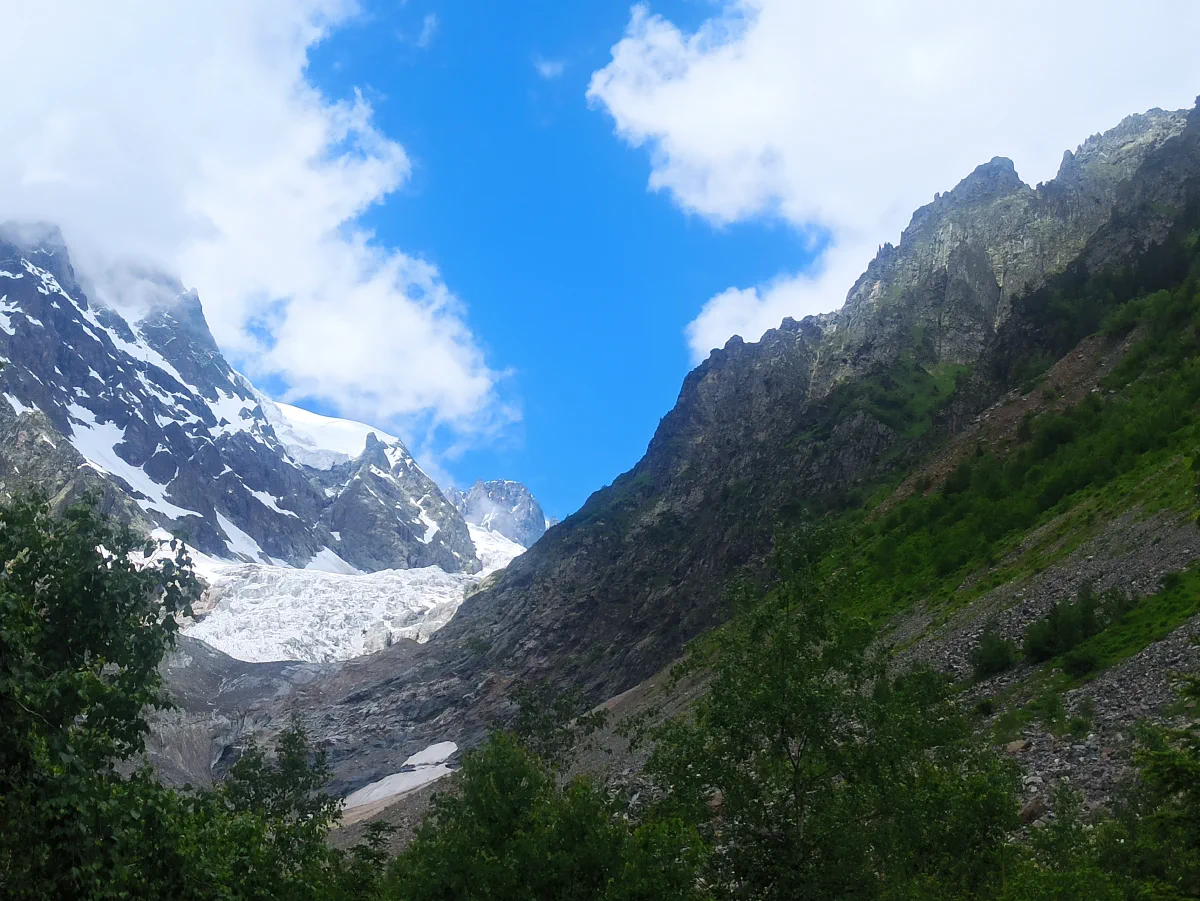 Chalaadi Gletscher